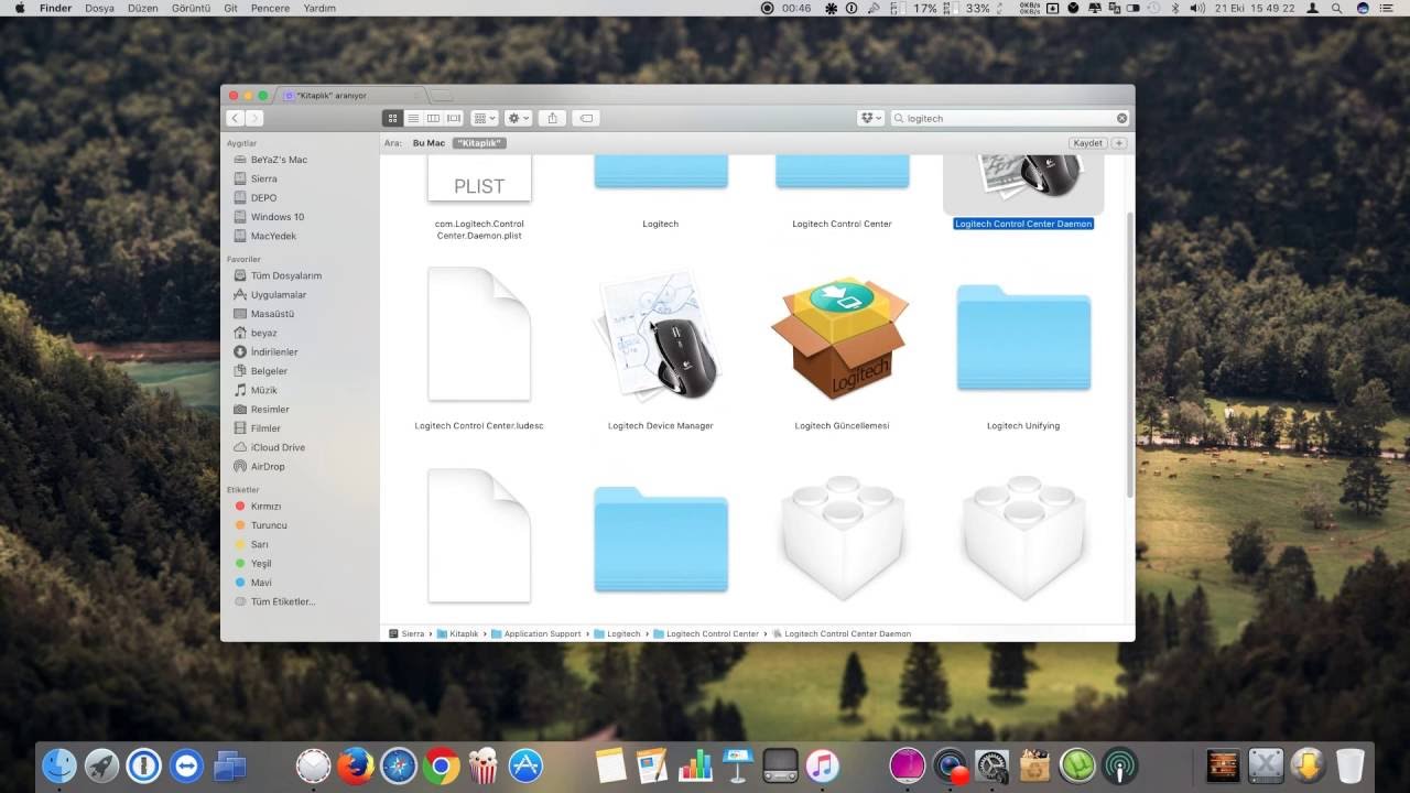 logitech unifying software for mac sierra